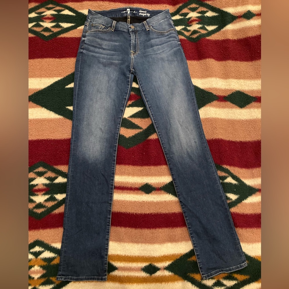 7 For All Mankind Kimmie Straight Leg Jeans